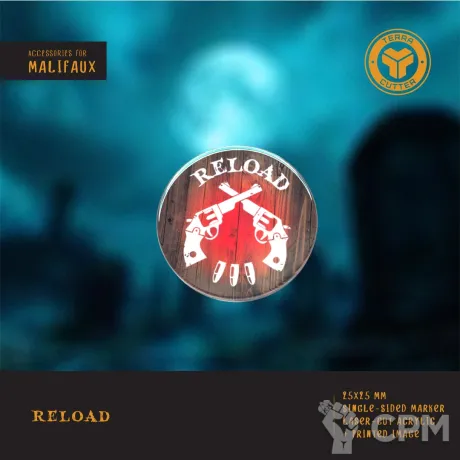 Описание картинки Malifaux Reload от TerraCutter по цене 35руб | Свободный Рынок Миниатюр - СРМ