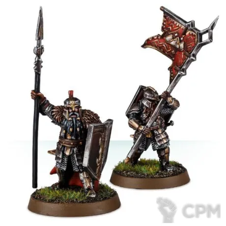 Описание картинки Iron Hills Dwarf Warriors banner от Хитрый гретчин  по цене 300руб | Свободный Рынок Миниатюр - СРМ