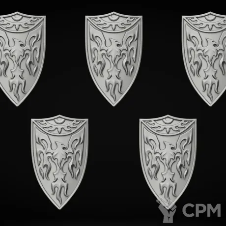 Описание картинки щиты тип Fire от Bazilevs по цене 696руб | Свободный Рынок Миниатюр - СРМ