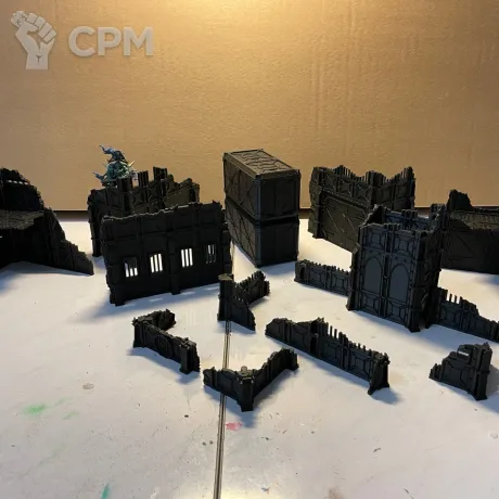 Описание картинки Террейн для Warhammer 40K 11th (sci-fi) - №1 от gatzerano по цене 2 000руб | Свободный Рынок Миниатюр - СРМ