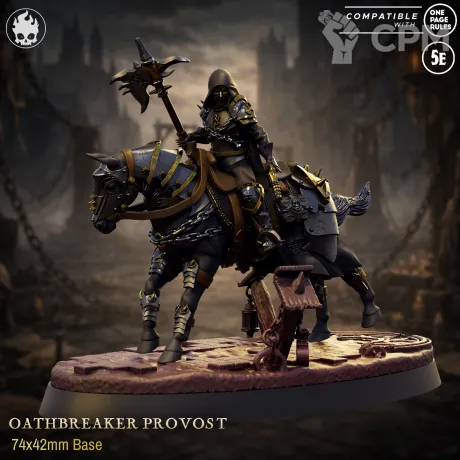 Описание картинки Freeguild Cavalier-Marshal от Daniilfedyakov по цене 470руб | Свободный Рынок Миниатюр - СРМ