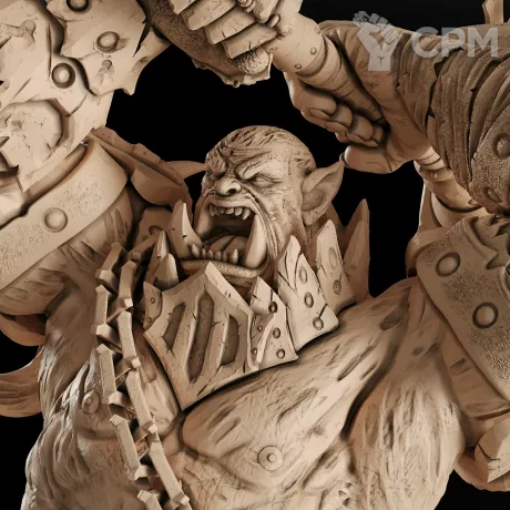 Описание картинки Blackhand Фигурка (World of Warcraft) от GAS3TXD  по цене 4 300руб | Свободный Рынок Миниатюр - СРМ