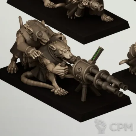 Описание картинки Ratling Guns 3шт от Knight of Light по цене 340руб | Свободный Рынок Миниатюр - СРМ