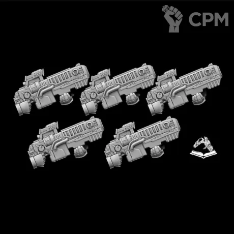 Описание картинки Plasma Gun type Fist от LDBits по цене 512руб | Свободный Рынок Миниатюр - СРМ