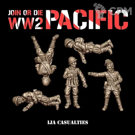 Описание картинки IJA CASUALTIES от 3DPrintClub по цене 100руб | Свободный Рынок Миниатюр - СРМ