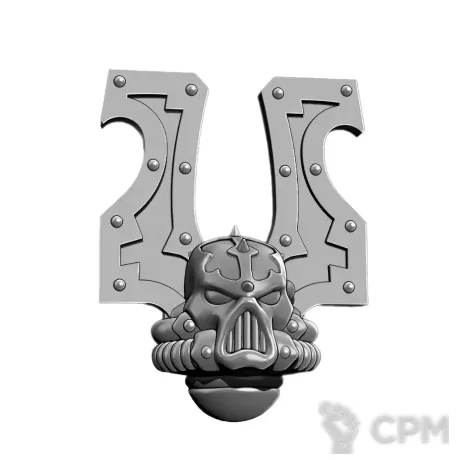 Описание картинки 1:18 Berzerks Helmet (JOY TOY SIZE) от 3Д печать миниатюр по цене 187руб | Свободный Рынок Миниатюр - СРМ