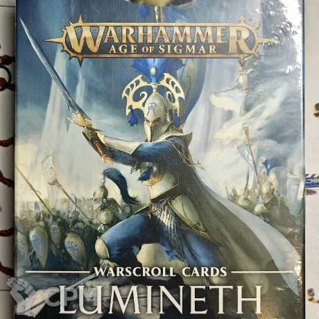 Описание картинки Warscroll Cards Lumineth Realm-Lords от Trazyn's Collection по цене 100руб | Свободный Рынок Миниатюр - СРМ