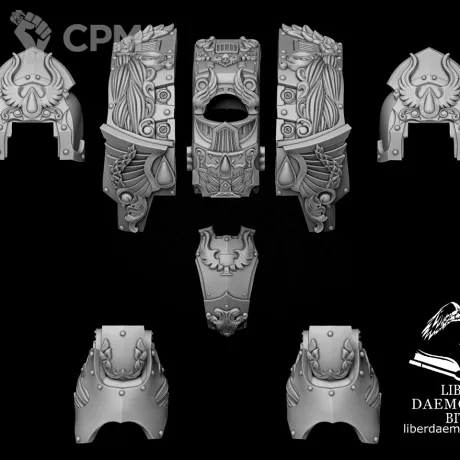 Описание картинки Armor model "Levi" type Sanguis от Bazilevs по цене 1 095руб | Свободный Рынок Миниатюр - СРМ