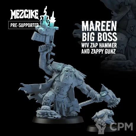 Описание картинки Orc big boss от Manufactorum76 по цене 800руб