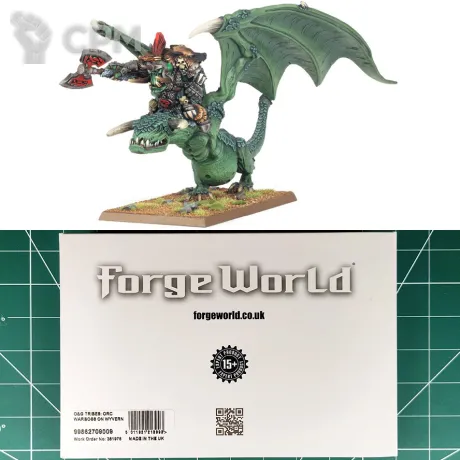Описание картинки Orc Warboss on Wyvern от Vault Boy по цене 16 498руб | Свободный Рынок Миниатюр - СРМ