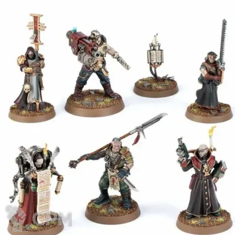 Описание картинки Kill Team: Inquisitorial Agents  + фигурные базы "Дворец" от Alchba по цене 2 000руб | Свободный Рынок Миниатюр - СРМ