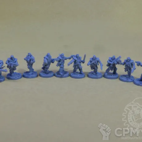 Описание картинки Orlock Gang от Mechanikus Forge по цене 2 000руб | Свободный Рынок Миниатюр - СРМ