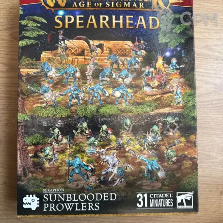 Описание картинки Spearhead: Seraphon - Sunblooded Prowlers от zurdo по цене 14 000руб | Свободный Рынок Миниатюр - СРМ
