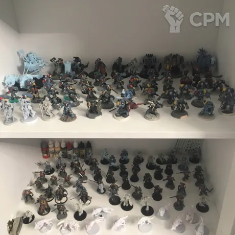 Описание картинки Армия Space Wolves от Roumin по цене 38 000руб | Свободный Рынок Миниатюр - СРМ