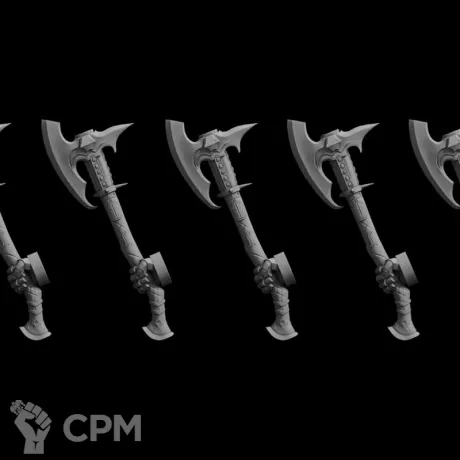 Описание картинки оружие тип Butcher (правая рука) от Bazilevs по цене 497руб | Свободный Рынок Миниатюр - СРМ