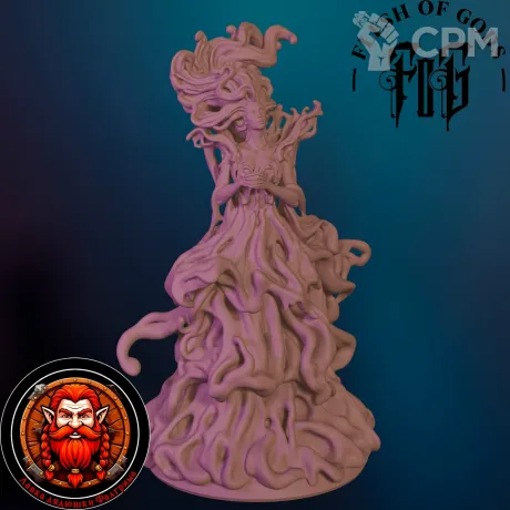 Описание картинки Аймофея, королева крови от Falgrim's_shop по цене 420руб | Свободный Рынок Миниатюр - СРМ