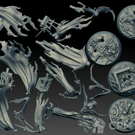 Описание картинки Myrmourn Banshees (Scan) от AxeL's Forge по цене 700руб | Свободный Рынок Миниатюр - СРМ