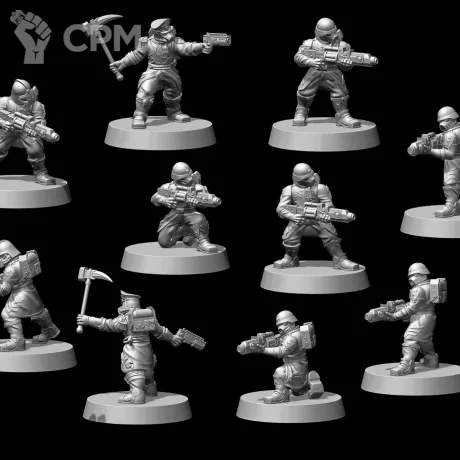 Описание картинки Harmageddon Squad от Bazilevs по цене 2 040руб | Свободный Рынок Миниатюр - СРМ