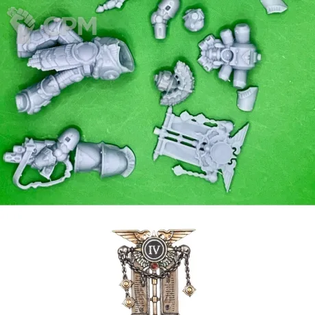 Описание картинки Centurion with power maul от 3D Wargaming по цене 350руб | Свободный Рынок Миниатюр - СРМ