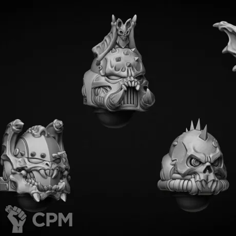 Описание картинки шлем тип Noctis v 2.0 от Bazilevs по цене 398руб | Свободный Рынок Миниатюр - СРМ