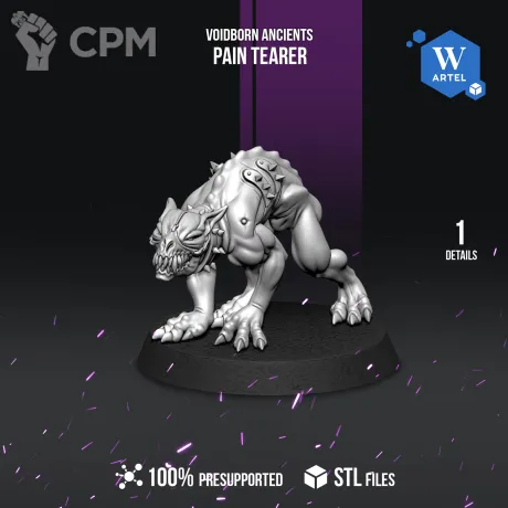 Описание картинки Flesh Husks Hound от WebWay 3D по цене 280руб | Свободный Рынок Миниатюр - СРМ