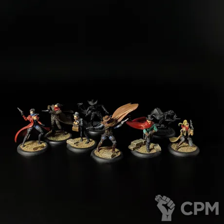 Описание картинки Parker Barrows 2e + 2 Dead Outlaw от Horridus по цене 4 500руб | Свободный Рынок Миниатюр - СРМ