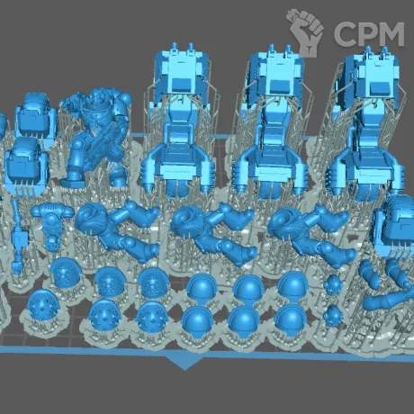 Описание картинки Стартер пак примарисов №1 / Primaris Starter Set №1 от 3D6 по цене 1 550руб | Свободный Рынок Миниатюр - СРМ
