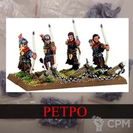 Описание картинки Peasant Bowmen от White Rhino по цене 599руб | Свободный Рынок Миниатюр - СРМ