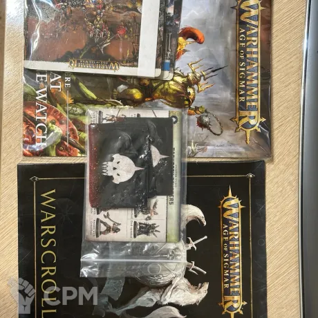 Описание картинки Age of Sigmar warscrolls (3 edition) от Nakatan по цене 1 600руб | Свободный Рынок Миниатюр - СРМ