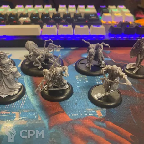 Описание картинки Joyless Smiles and Dark Eyes: Themed warband от frank_lo по цене 4 990руб | Свободный Рынок Миниатюр - СРМ