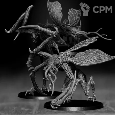 Описание картинки Seething Black - Pit Locusts от Подземный человек по цене 1 400руб | Свободный Рынок Миниатюр - СРМ