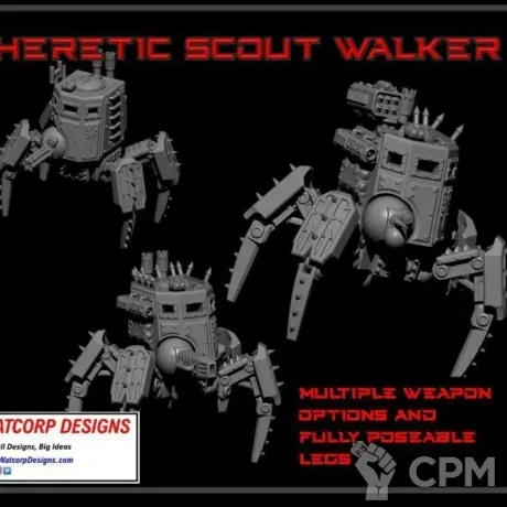 Описание картинки Dark Mechanicus Onager Dunecrawler от MrMetalHorror по цене 1 500руб | Свободный Рынок Миниатюр - СРМ