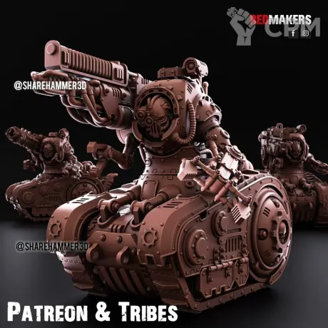 Описание картинки Kataphron Breachers от MrMetalHorror по цене 1 100руб | Свободный Рынок Миниатюр - СРМ