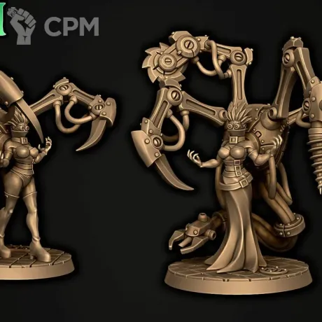 Описание картинки Dark Mechanicus от MrMetalHorror по цене 550руб | Свободный Рынок Миниатюр - СРМ