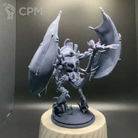 Описание картинки Winged Tyranid Prime от MrMetalHorror по цене 750руб | Свободный Рынок Миниатюр - СРМ