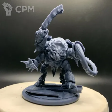 Описание картинки Tyranid Prime от MrMetalHorror по цене 650руб | Свободный Рынок Миниатюр - СРМ