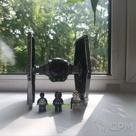 Описание картинки Lego Star Wars имперский истребитель Tie fighter от Sweety_Tang по цене 4 000руб | Свободный Рынок Миниатюр - СРМ