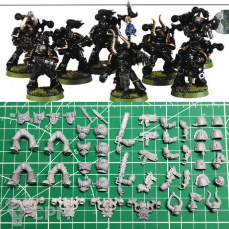 Описание картинки Chaos Space Marines (4; 2002) от Stark Foundry по цене 1 000руб | Свободный Рынок Миниатюр - СРМ