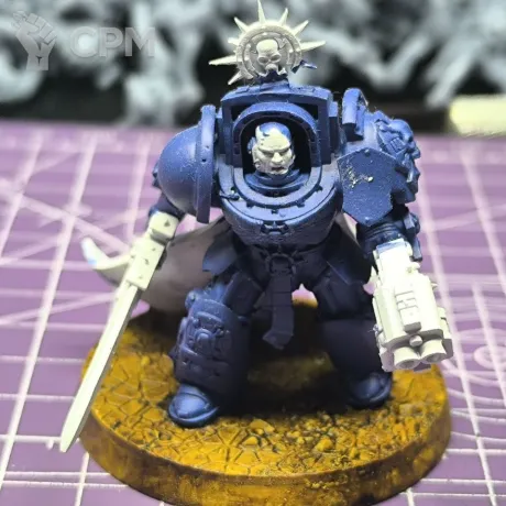 Описание картинки CAPTAIN IN TERMINATOR ARMOUR LEVIATHAN от Taptus по цене 100руб | Свободный Рынок Миниатюр - СРМ