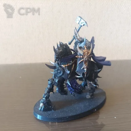 Описание картинки Chaos Lord on Daemonic Mount от LordNest по цене 1 000руб | Свободный Рынок Миниатюр - СРМ