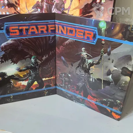Описание картинки Starfinder Ширма ведущего от Ferolion по цене 500руб | Свободный Рынок Миниатюр - СРМ