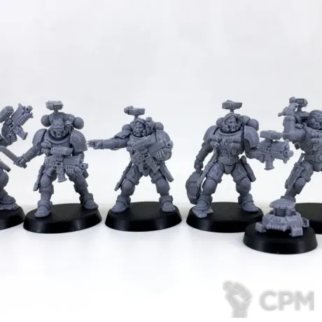 Описание картинки Primaris Infiltrators от Doom Brigade по цене 100руб | Свободный Рынок Миниатюр - СРМ