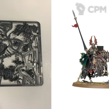 Описание картинки Wight King on Skeletal Steed оригинал от Doom по цене 100руб | Свободный Рынок Миниатюр - СРМ