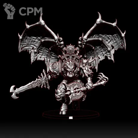 Описание картинки Angron от Laboratory of Chaos по цене 1 365руб | Свободный Рынок Миниатюр - СРМ