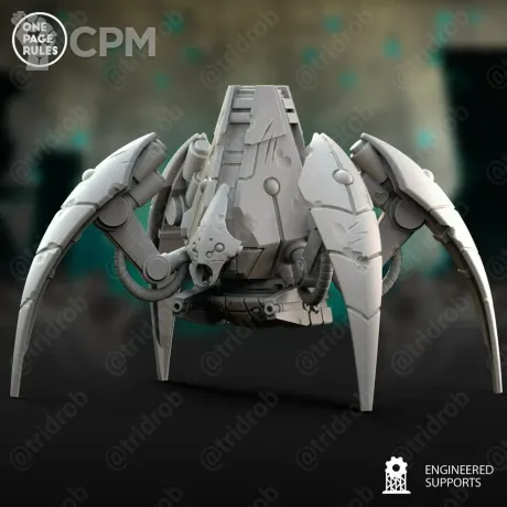 Описание картинки Canoptek Spyder от MrMetalHorror по цене 800руб | Свободный Рынок Миниатюр - СРМ