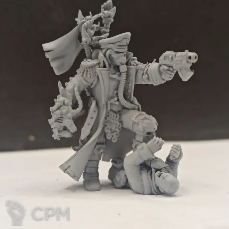 Описание картинки Renegade Death Division - Commissar от WebWay 3D по цене 120руб | Свободный Рынок Миниатюр - СРМ
