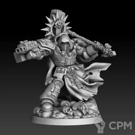 Описание картинки Brother-Captain от MrMetalHorror по цене 350руб | Свободный Рынок Миниатюр - СРМ