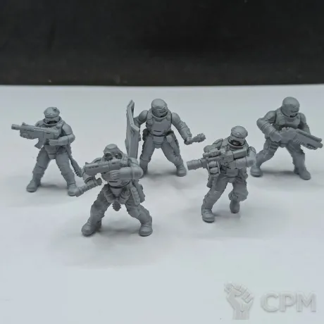 Описание картинки Riot Police от WebWay 3D по цене 450руб | Свободный Рынок Миниатюр - СРМ