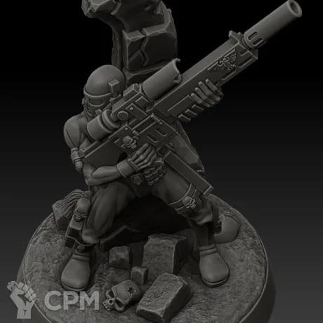 Описание картинки Vindicare Assasin 2 от Лавка дяди Эдгара по цене 230руб | Свободный Рынок Миниатюр - СРМ