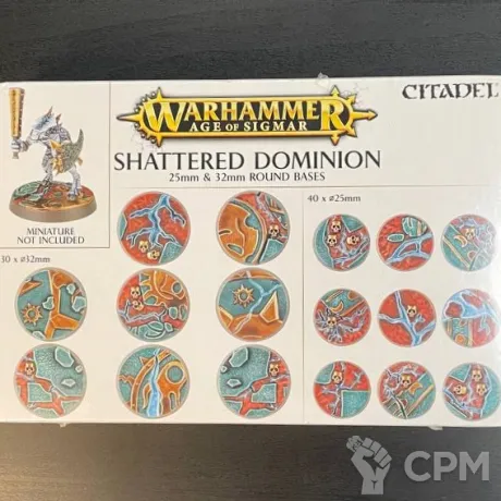 Описание картинки Shattered Dominion 25 and 32mm Round Bases от Karlos по цене 3 300руб | Свободный Рынок Миниатюр - СРМ